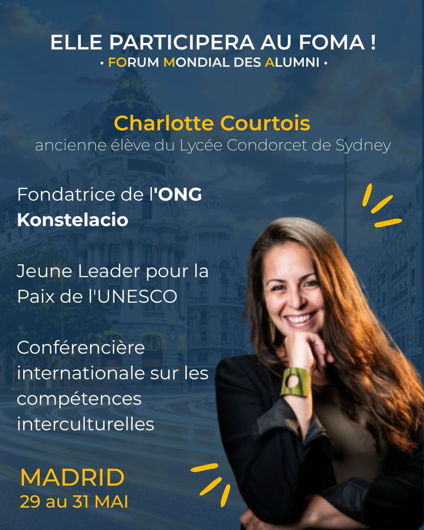 Charlotte Courtois, intervenante au FOMA 2026